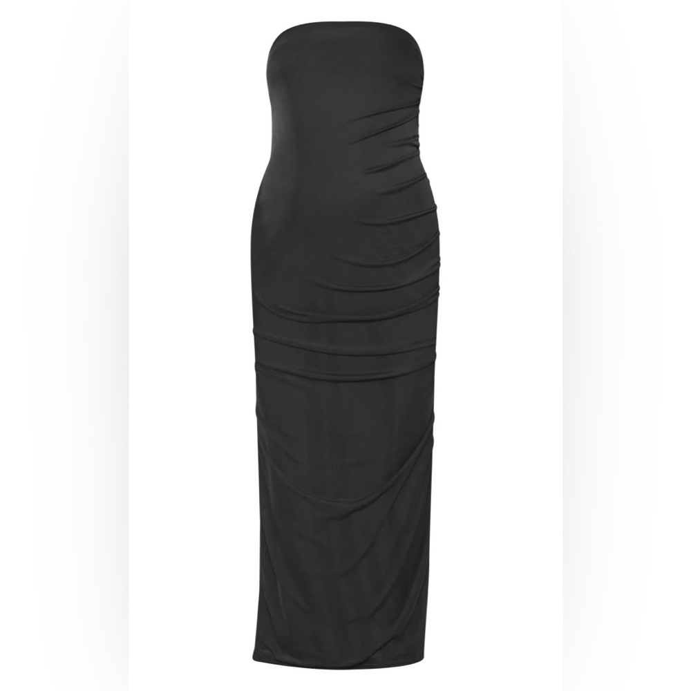 Black maternity dress